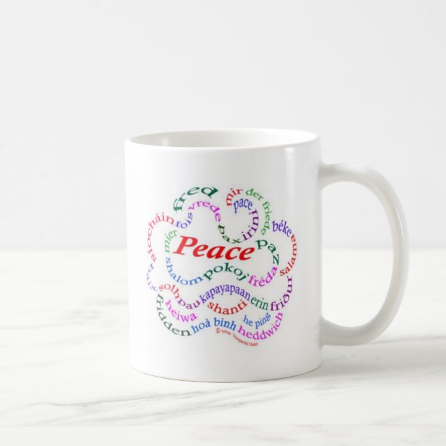 Fred ist FriedensTasse Tasse (Rechts)