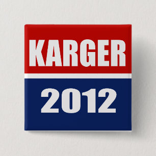 FRED KARGER 2012 BUTTON