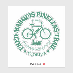 Fred Marquis Pinellas Trail (Fahrrad) Aufkleber