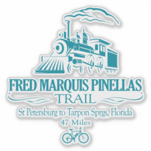Fred Marquis Pinellas Trail (RT) Aufkleber