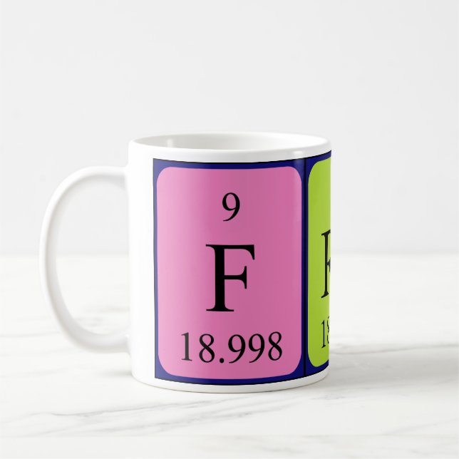 Fred Periodenname Tasse (Links)