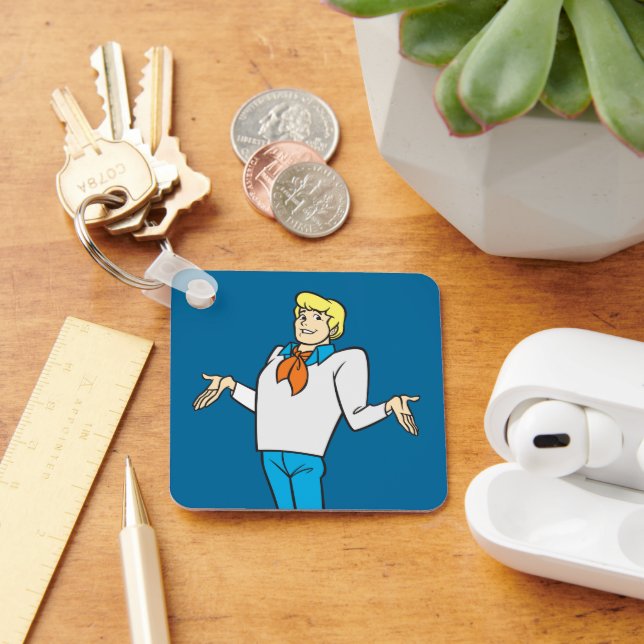 Fred Shrug Schlüsselanhänger (Schreibtisch)