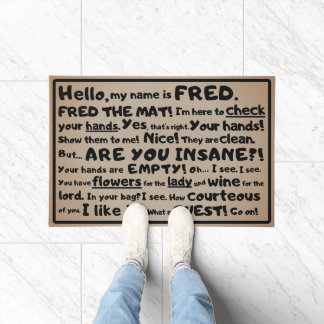 Fred the Mat - The Guest Inspector Fußmatte