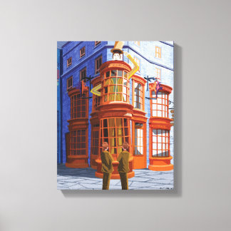 Fred und George bei Weasleys Wizard Wheezes Leinwanddruck