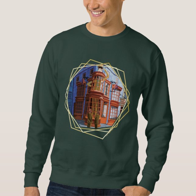 Fred und George bei Weasleys Wizard Wheezes Sweatshirt (Vorderseite)