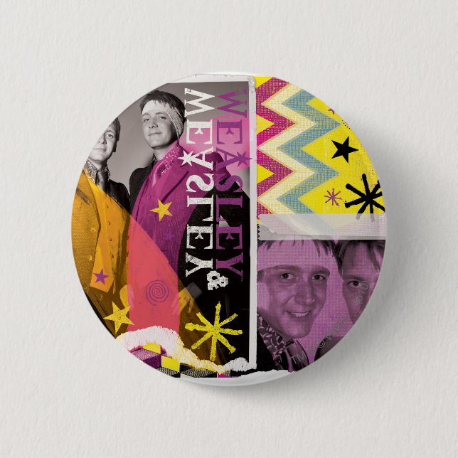 Fred und George Weasley Button (Vorderseite)