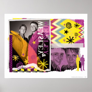Fred und George Weasley Poster