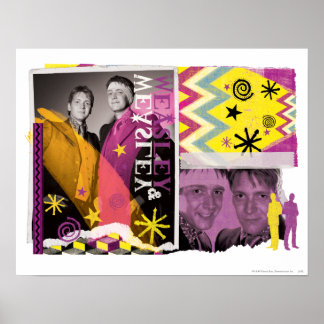 Fred und George Weasley Poster