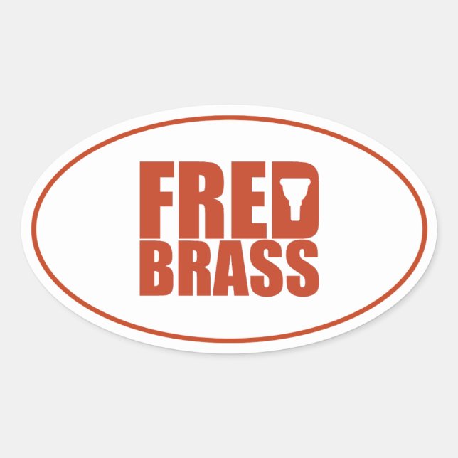 FredBrass Sticker 2 (Vorderseite)