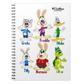 Freddie Bunny & Freunde Notizblock
