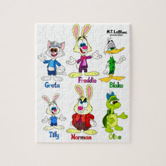 Freddie Bunny & Freunde Puzzle