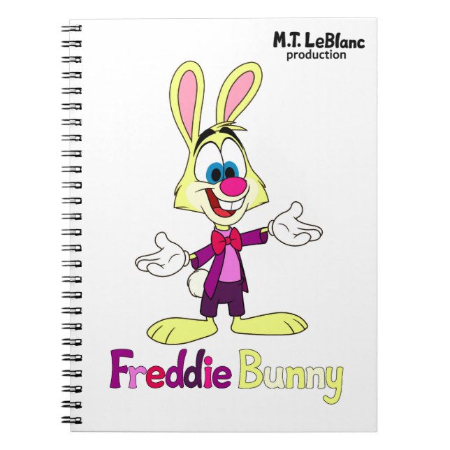 Freddie Bunny  Notizblock (Vorderseite)