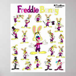 Freddie Bunny Poster