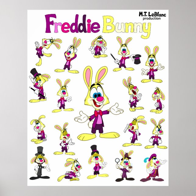 Freddie Bunny Poster (Vorne)