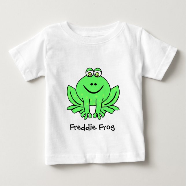 Freddie Frosch Baby T-shirt (Vorderseite)