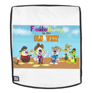 Freddie im Western-Rucksack Rucksack