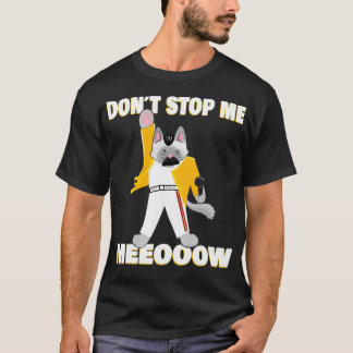 Freddie Meowcury Freddy Merkur als Katze Classic . T-Shirt