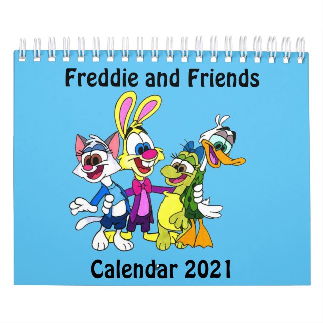 Freddie und Friends - Kleinkalender Kalender (Titelbild)