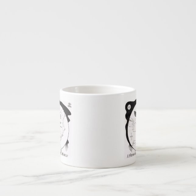 Freddy the Pig Espresso Tasse (Vorderseite)