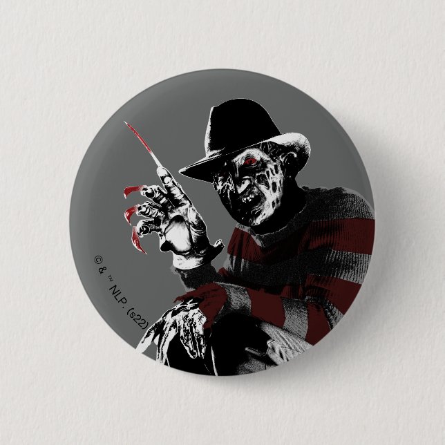 Freddy vs. Jason | Freddy Seeing Red Button (Vorderseite)