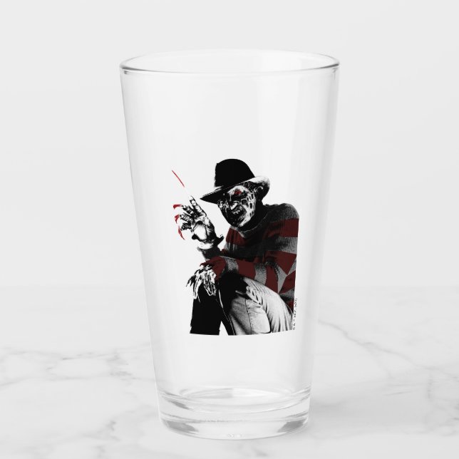 Freddy vs. Jason | Freddy Seeing Red Glas (Vorderseite)