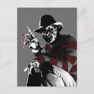 Freddy vs. Jason   Freddy Seeing Red Postkarte