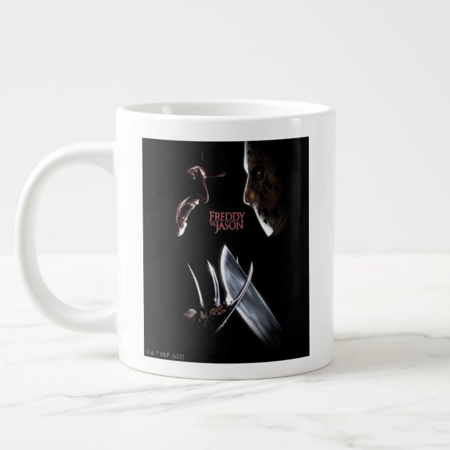 Freddy vs. Jason | Theaterposter Jumbo-Tasse (Links)