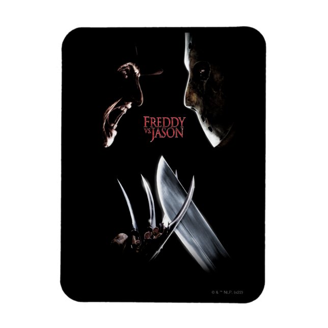 Freddy vs. Jason | Theaterposter Magnet (Vertikal)