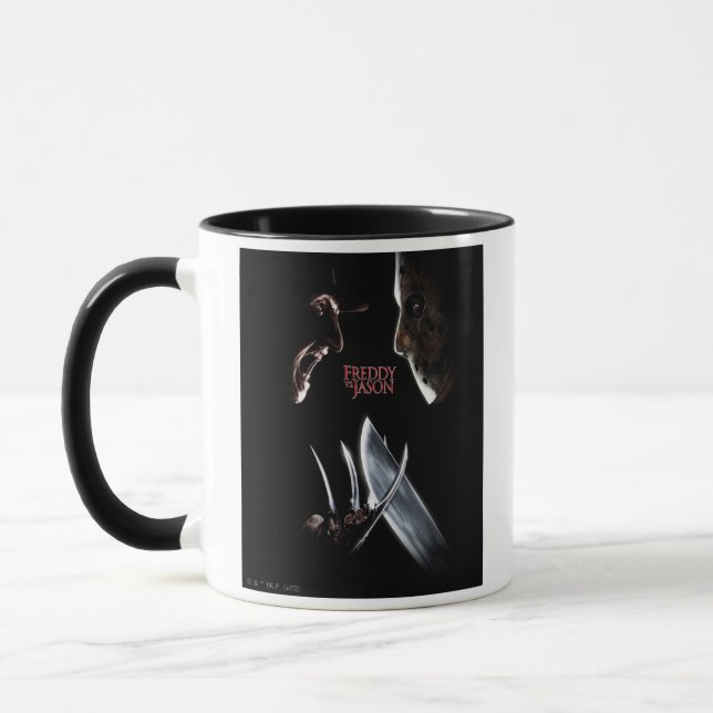 Freddy vs. Jason | Theaterposter Tasse (Links)