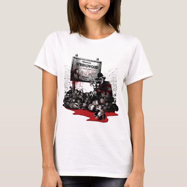 Freddy vs. Jason | Welcome to Springwood T-Shirt (Vorderseite)