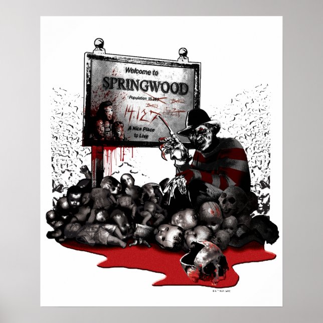 Freddy vs. Jason | Willkommen in Springwood Poster (Vorne)