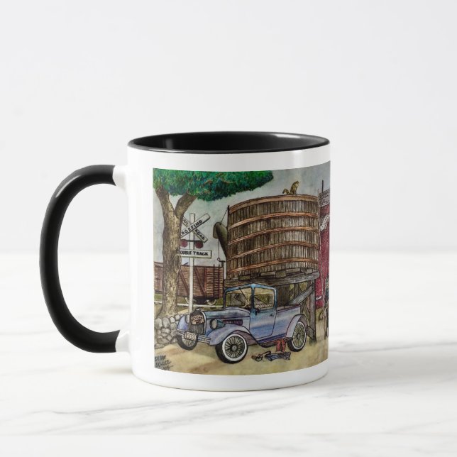"Freddy's Jalopy" Possum Trot Tasse (Links)
