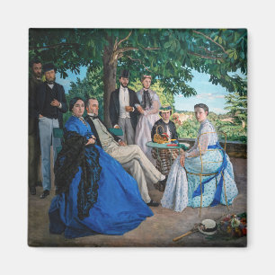 Frederic Bazille - Das Familientreffen Magnet
