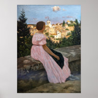 Frederic Bazille - Das rosa Kleid
