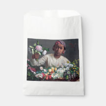 Frederic Bazille - Junge Frau mit Peonies