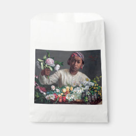 Frederic Bazille - Junge Frau mit Peonies Geschenktütchen