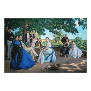 Frederic Bazille - The Family Wiedersehen Fotodruck