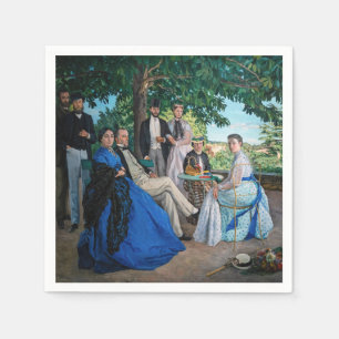 Frederic Bazille - The Family Wiedersehen Serviette