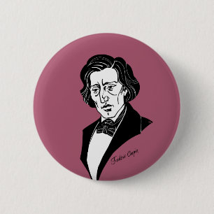 Frederic Chopin Button