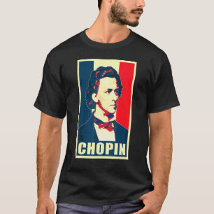 Frederic Chopin Classic Music Composer Retro T-Shirt