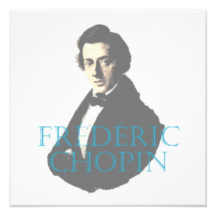 Frédéric Chopin-Portrait Fotodruck