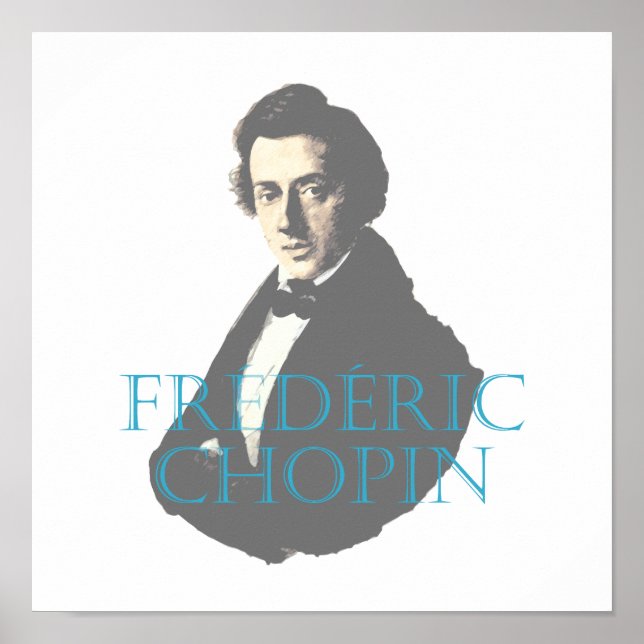 Frédéric Chopin-Portrait Poster (Vorne)