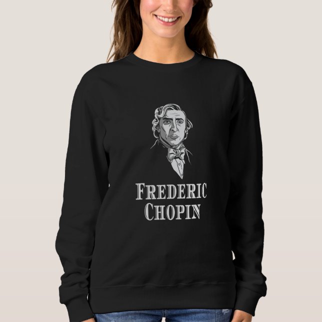 Frederic Chopin Portrait Sweatshirt (Vorderseite)