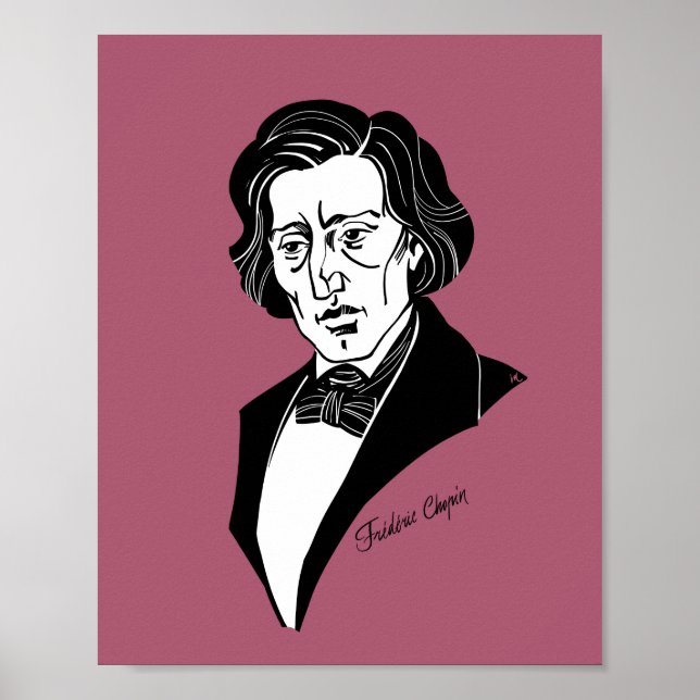 Frederic Chopin Poster (Vorne)