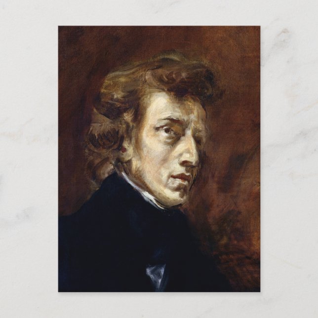 Frederic Chopin Postkarte (Vorderseite)