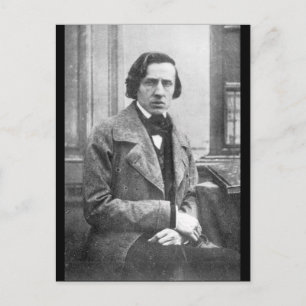 Frederic Chopin Postkarte