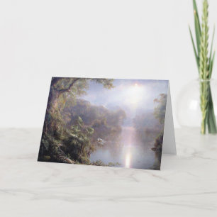 Frederic Church, The River of Life, Karte