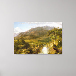 FREDERIC E. CHURCH - DAS HERZ DER ANDES - 1859 LEINWANDDRUCK