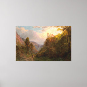 FREDERIC E. CHURCH Das Kloster von San Pedro 1879 Leinwanddruck