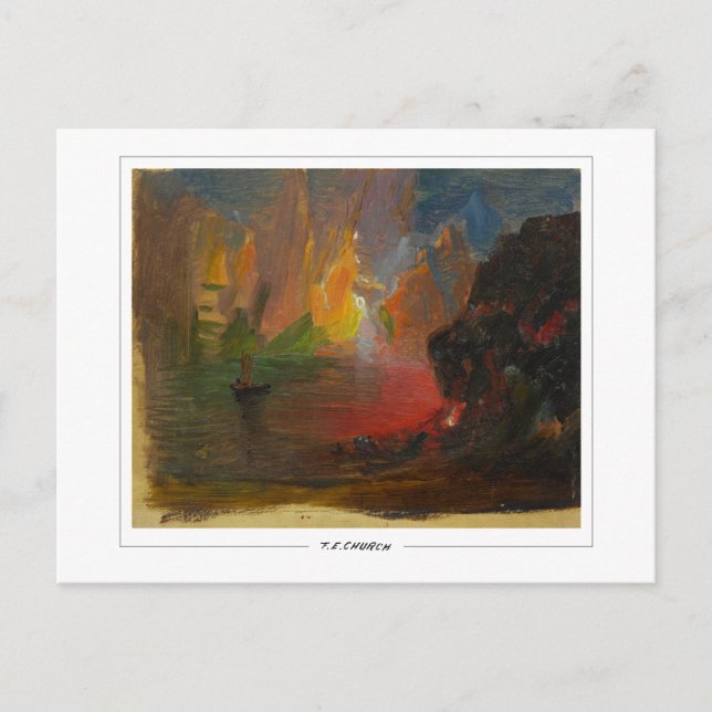 Frederic Edwin Church #15 - Fine Art Postkarte (Vorderseite)